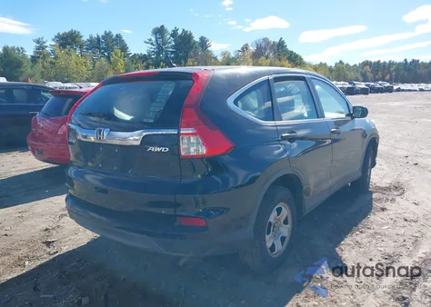 2015 Honda Cr-V Lx из США, поврежденный, VIN 5J6RM4H30FL062405